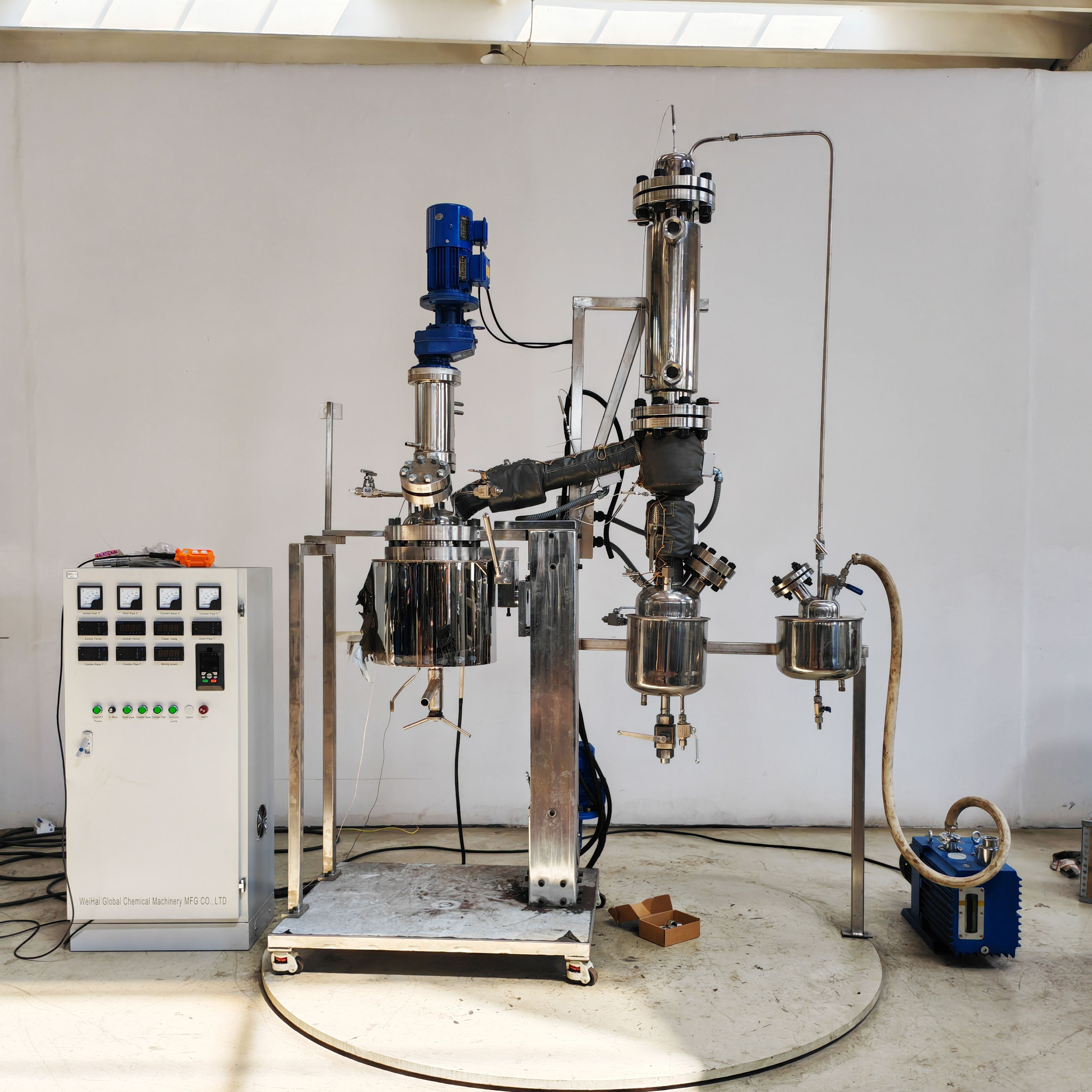 威海環宇10L高溫哈氏合金反應釜成功出口馬來西亞,ASME認證設備獲國際認可