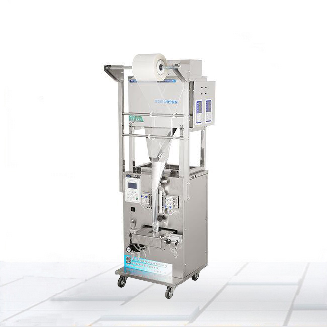 某食品公司购买了我司一台坚果颗粒自动包装机