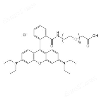 RB-PEG-COOH，Rhodamine-PEG-Carboxylic Acid，RB-PEG-C