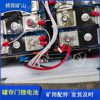 罐帘门锂电池多种型号安装方便罐笼启动电源