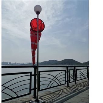 DBF-06定制带灯不锈钢风向袋厂家