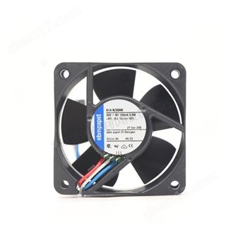 ebmpapst  614N/2GHH 24V 3.6W 轴流风扇