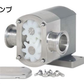 日本chuorika食品化妝品運輸衛生級斜齒輪泵