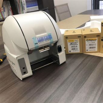 CPM-100SH4日本MAX麦克斯热转印自由切割标签打印机