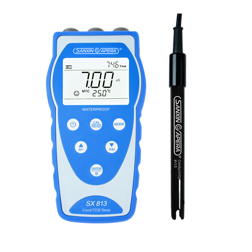 SX813電導率儀(TDS/鹽度/電阻率）