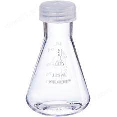 Nalgene 聚碳酸酯帶蓋錐形瓶