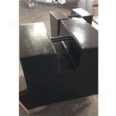 鎖形1噸砝碼純鐵水鑄造帶質檢證書