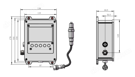 手套箱氧化鋯氧量分析儀