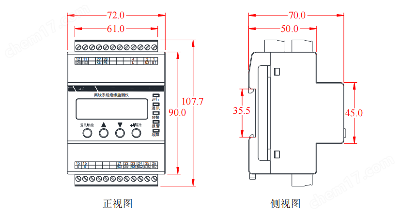 電動(dòng)機(jī)離線系統(tǒng)絕緣監(jiān)測(cè)裝置