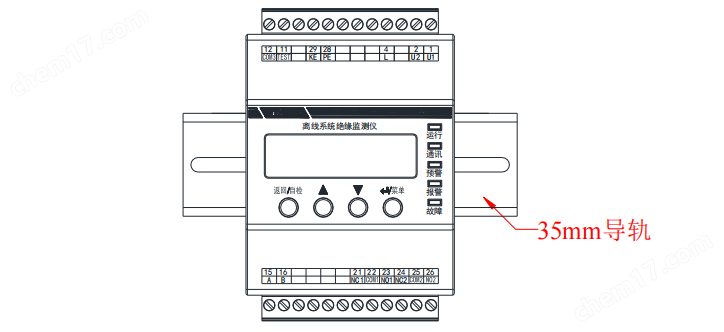 電動(dòng)機(jī)離線系統(tǒng)絕緣監(jiān)測(cè)裝置