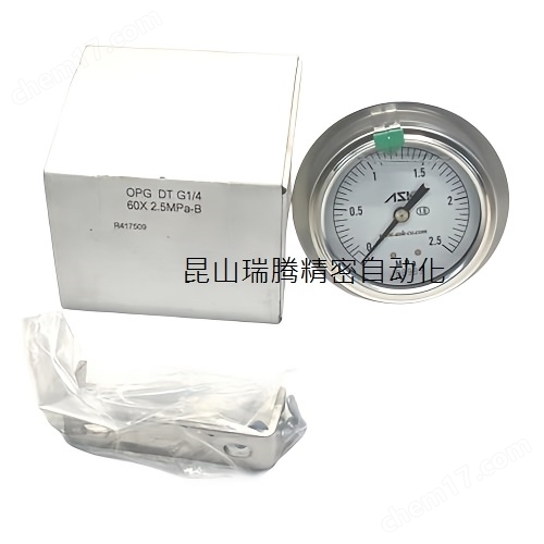 日本ASK軸向壓力表OPG-DT-G1/4-60x2.5MPa-B