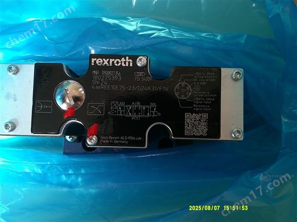 力士樂REXROTH R900927356 4WREE10E75