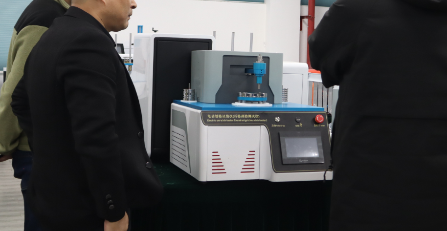 苏州某有限公司赴上海理涛考察多功能刮擦测试仪、百格刮擦及五指刮擦测试仪