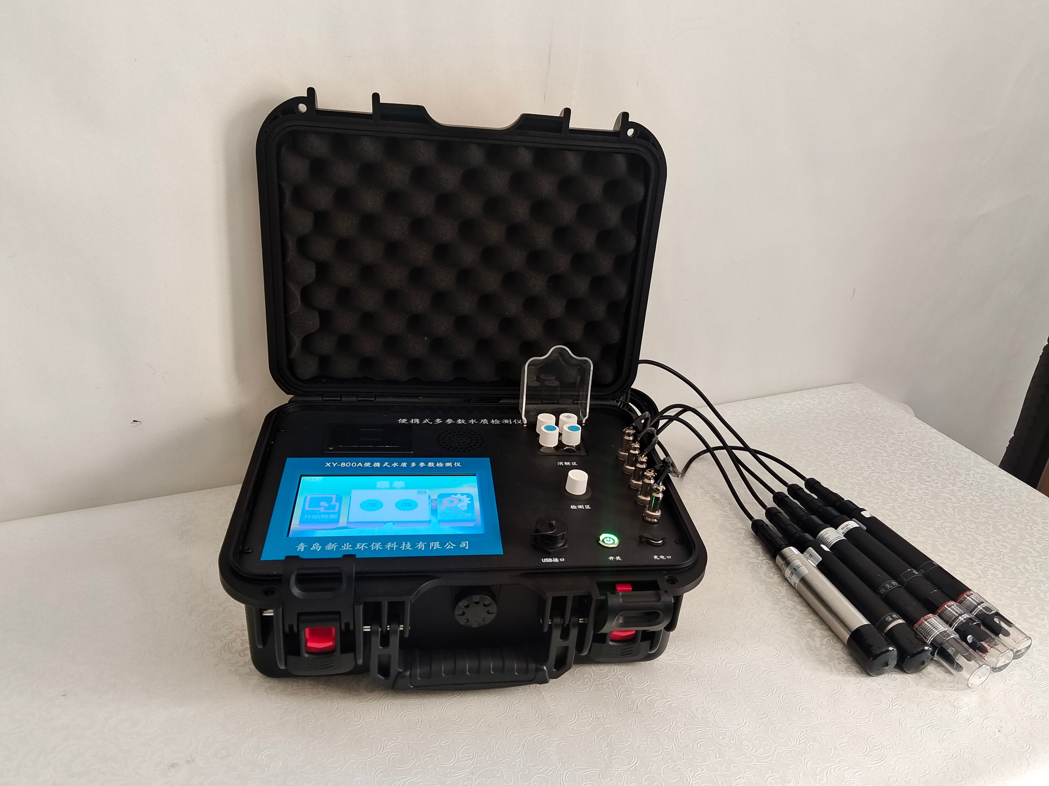 XY-1218 工业用水电极法常规五参数检测仪：融合比色与电极双重检测技术