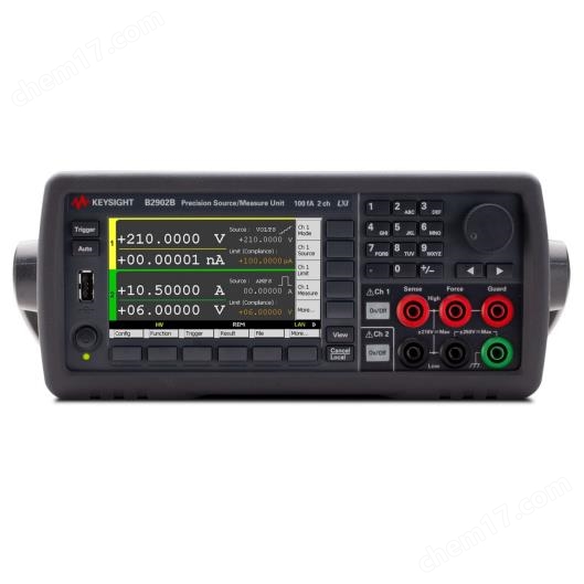 是德B2902B 精密源/測(cè)量單元